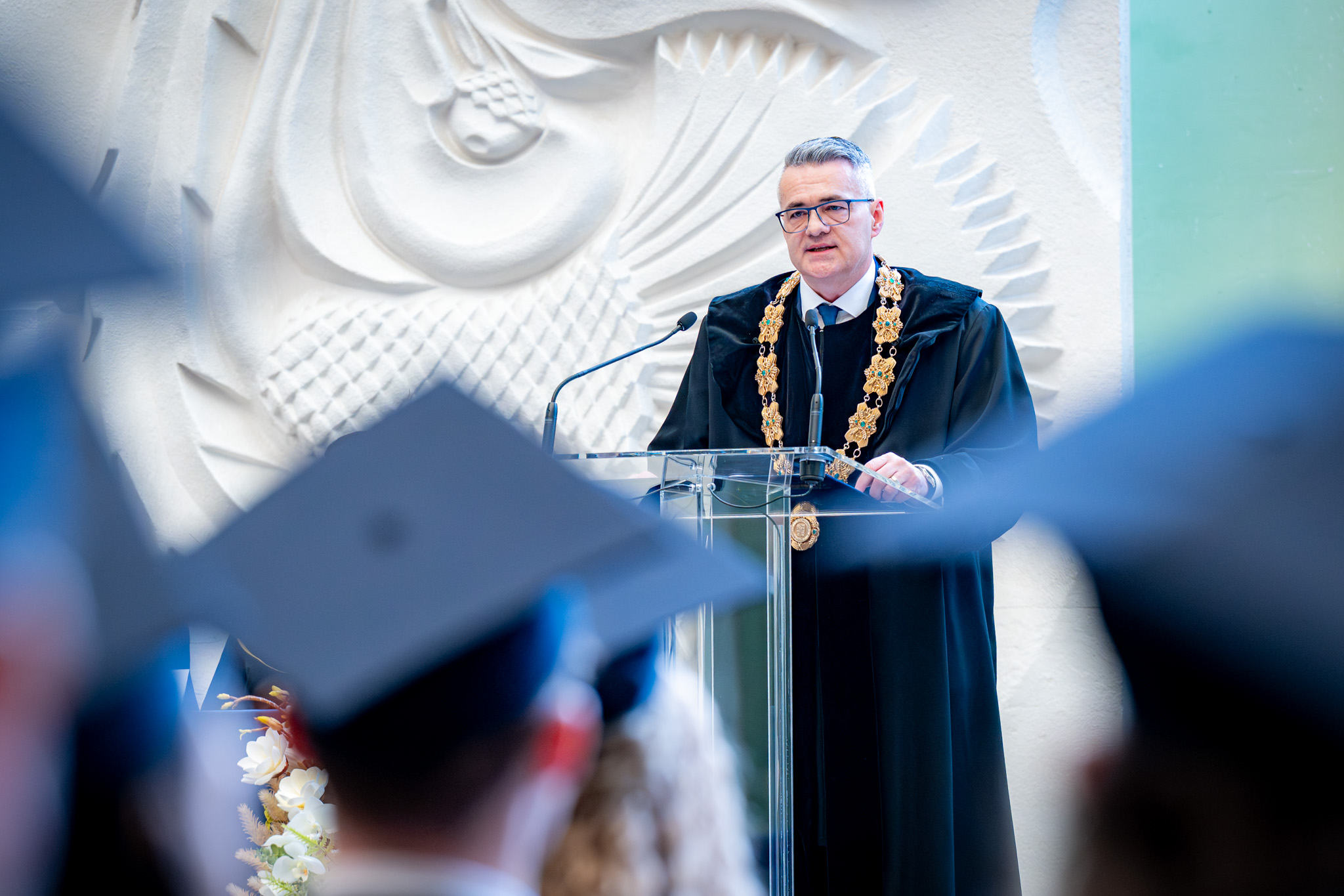 Dr Tamás Tóth, research professor and Dean of Széchenyi István University’s Albert Kázmér Faculty of Agricultural and Food Sciences in Mosonmagyaróvár (Photo: András Adorján)